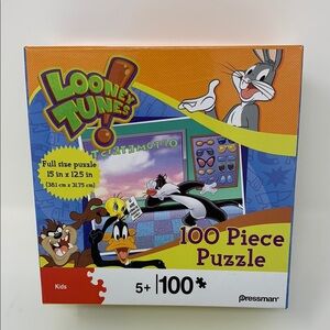 Looney Tunes 100 Piece Puzzle - Colorful Cartoon Fun